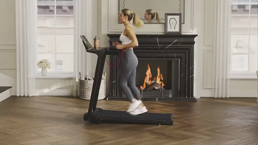 3‑in‑1 Foldable Portable Treadmill with 14% Auto Incline, 3.0HP Quiet Walking Pad Treadmill with Handle, 300 Lbs Heavy‑Duty Capacity for Home Indoor Use